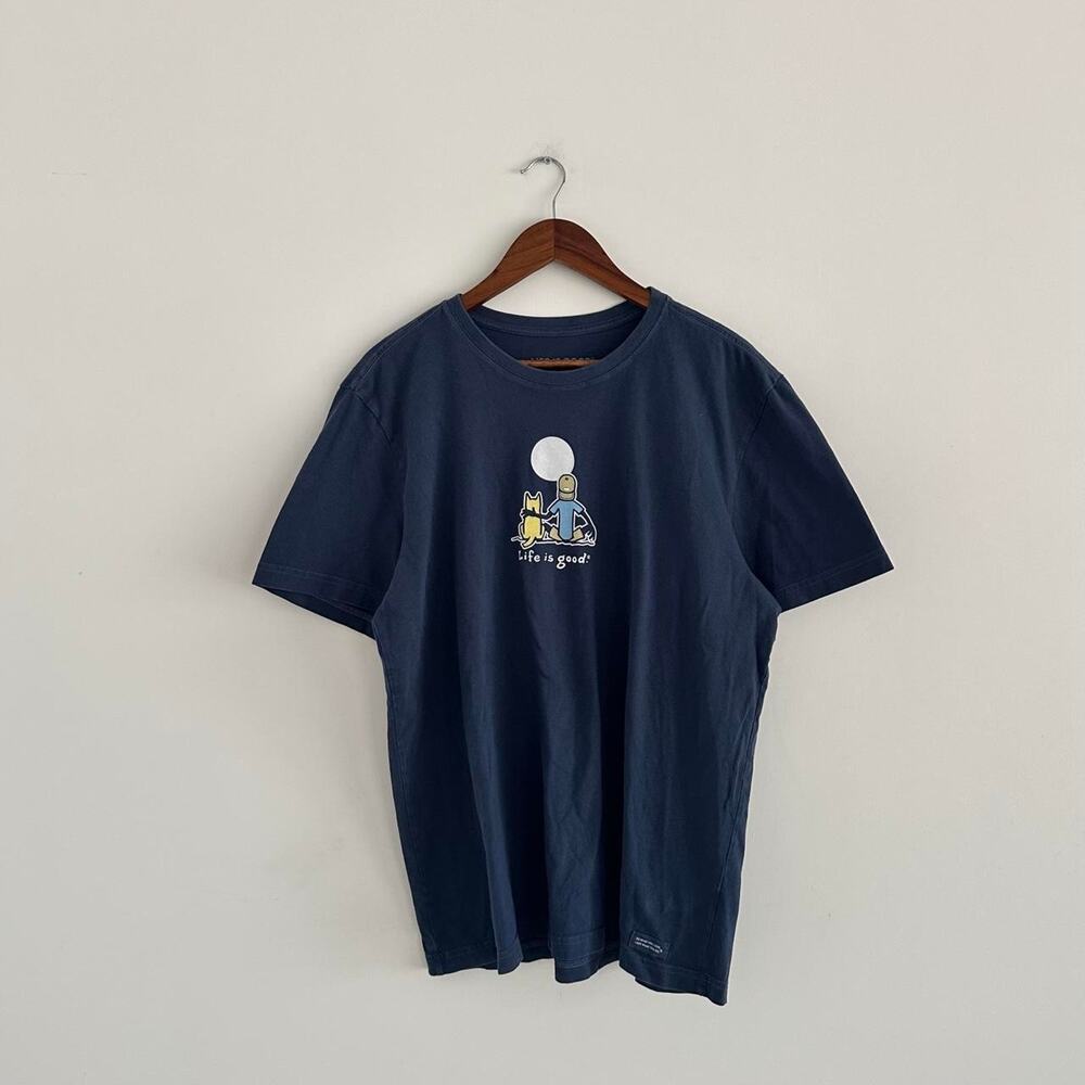 Life is Good Tee with graphic